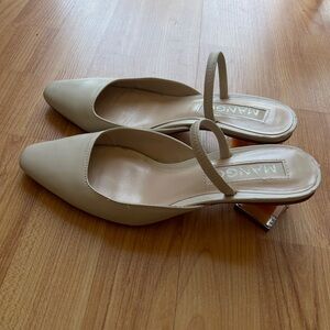 Mango women shoes slingback in size 37